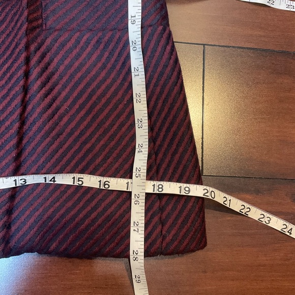 Lucien Barriere Women’s Vintage Burgundy Hounds  Wool Blazer Jacket Size 36 - Picture 14 of 16